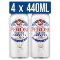 Peroni Nastro Azzurro 4 x 440ml (Case of 6) - British Hypermarket-uk