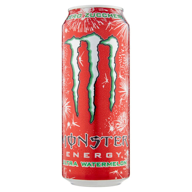 Monster Ultra Watermelon Energy Drink 500ml [PM £1.39 ], Case of 12 Monster