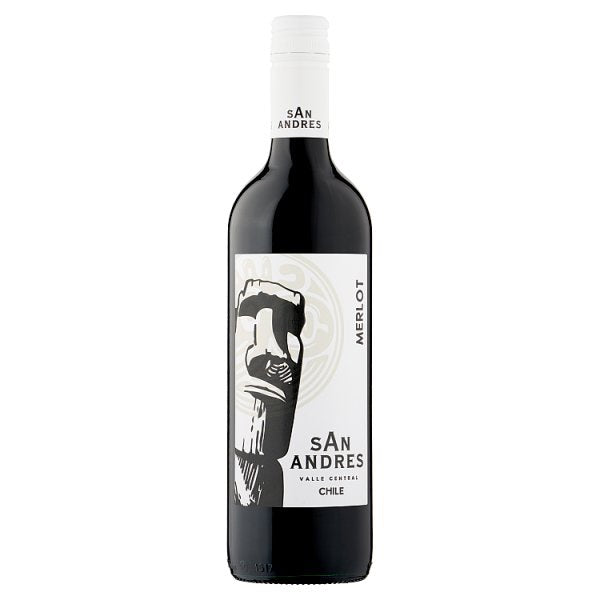 San Andres Merlot 75cl, Case of 6 San Andres