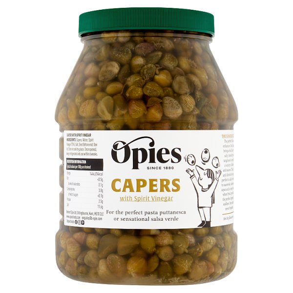 Opies Capers with Spirit Vinegar 2.4kg
