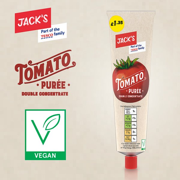 Jack's Tomato Purée Double Concentrate 200g x 12
