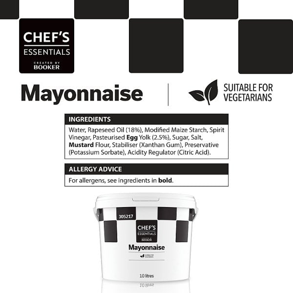 Chef's Essentials Mayonnaise 10 Litres