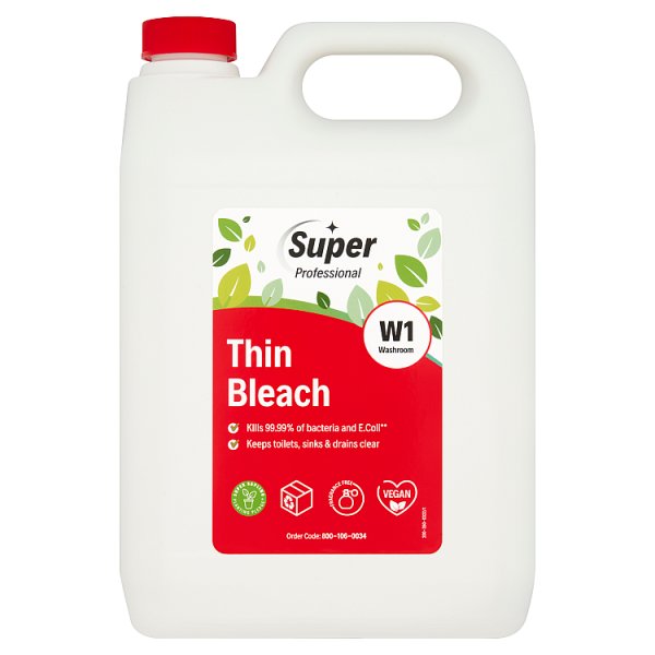 Super Thin Bleach 5 Litres