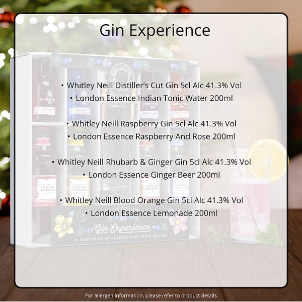 Gin Experience Gift Pack x 4