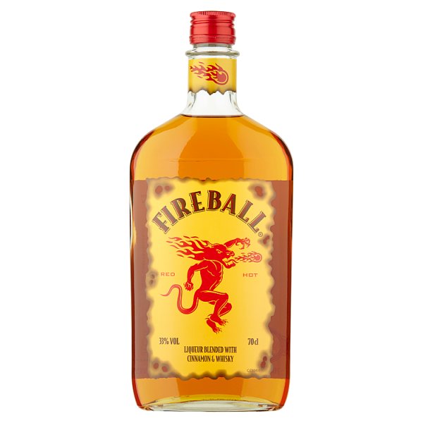 Fireball Cinnamon Whisky Liqueur 70cl Fireball