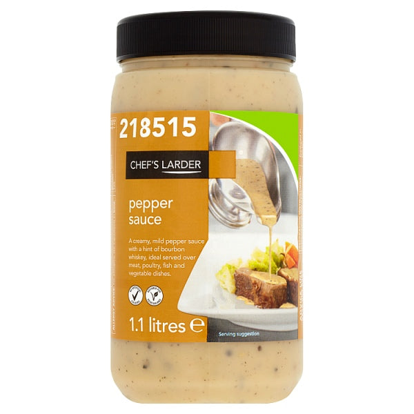 Chef's Larder Pepper Sauce 1.1 Litres, Case of 6 Chef's Larder