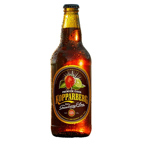 Kopparberg Premium Cider Strawberry & Lime 500ml, Case of 15 Kopparberg