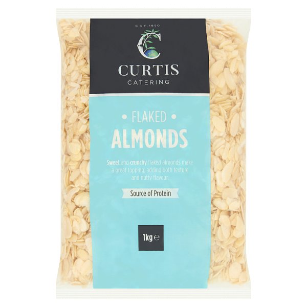 Curtis Catering Flaked Almonds 1kg British Hypermarket-uk British Hypermarket-uk