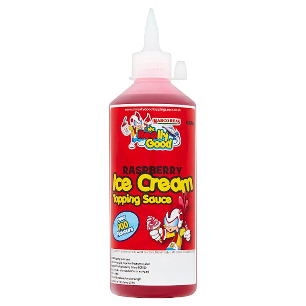 Mr. Really Good Raspberry Ice Cream Topping Sauce 660g, Case of 6 Mr. Really Good