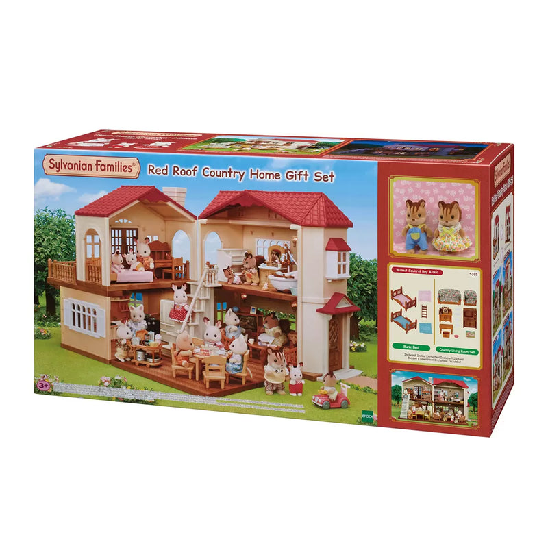 Sylvanian Families Red Roof Country Home Gift Set (3+ Years) Sylvanian Families