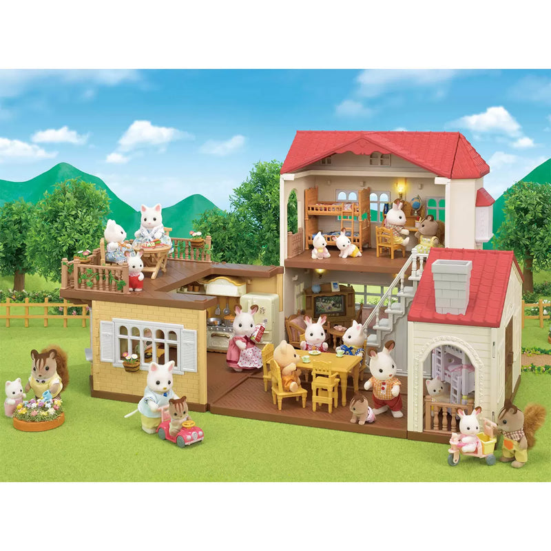 Sylvanian Families Red Roof Country Home Gift Set (3+ Years) Sylvanian Families