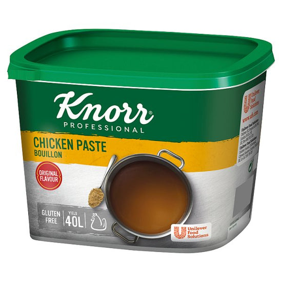 Knorr Professional Chicken Paste Bouillon 1kg, Case of 2 Knorr