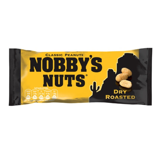 Nobbys Nuts Dry Roastd Card, Case of 24 Nobbys