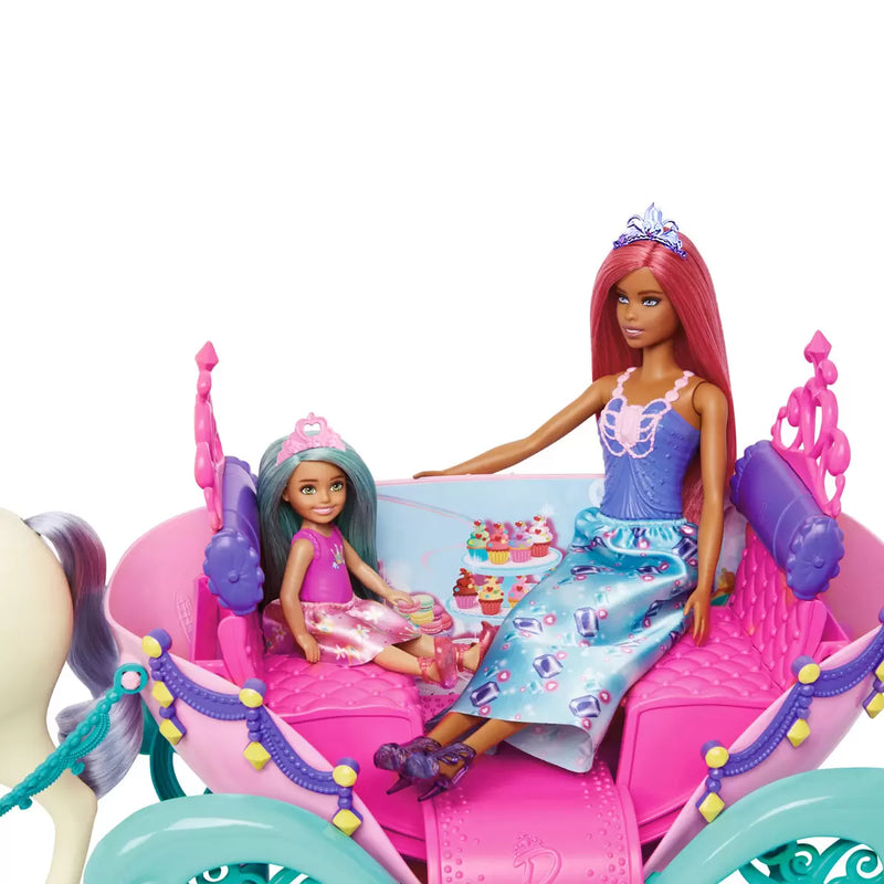 Barbie Dreamtopia Carriage & Unicorn Set (3+ Years) Barbie