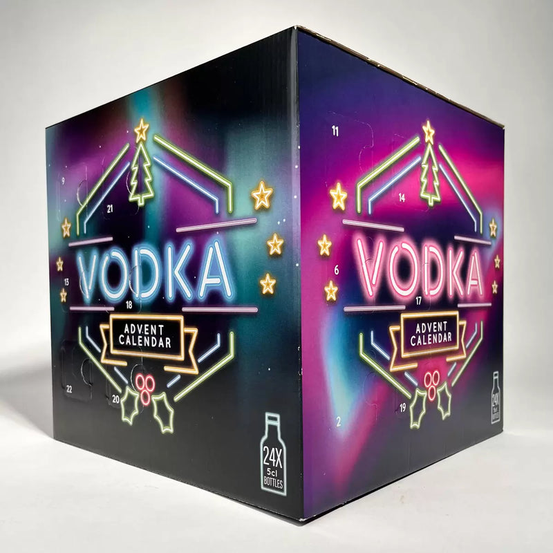 Vodka Advent Calendar, 24 x 5cl British Hypermarket-uk