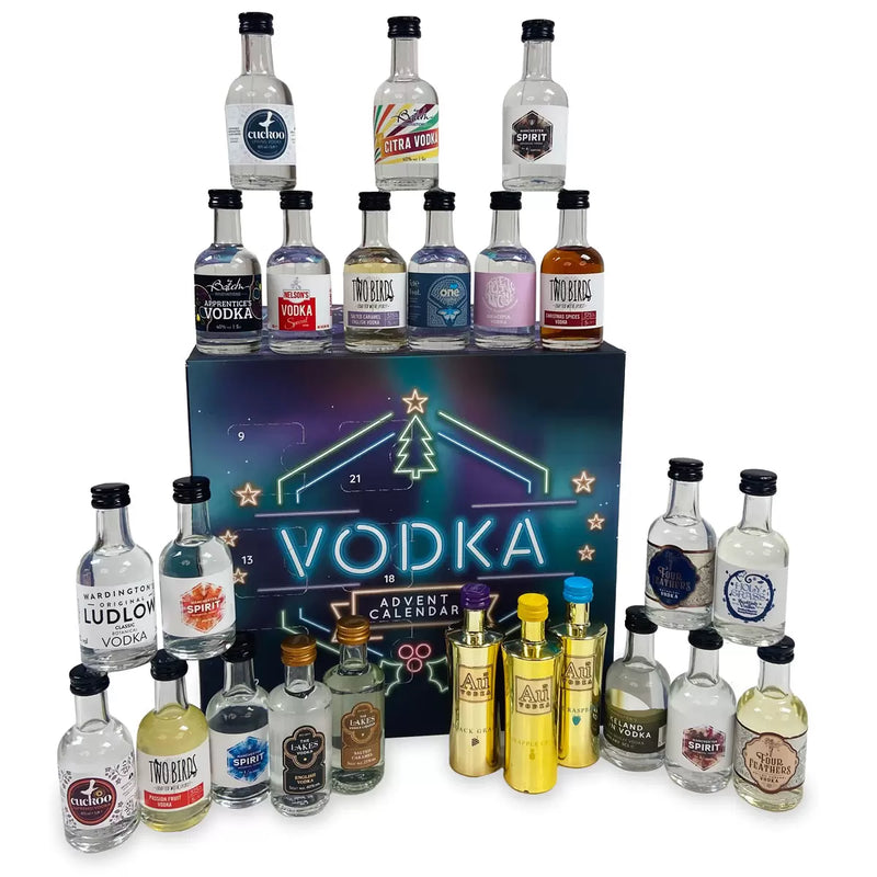 Vodka Advent Calendar, 24 x 5cl British Hypermarket-uk
