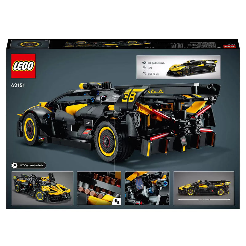 LEGO Technic Bugatti Bolide Car - Model 42151 (9+ Years) Lego