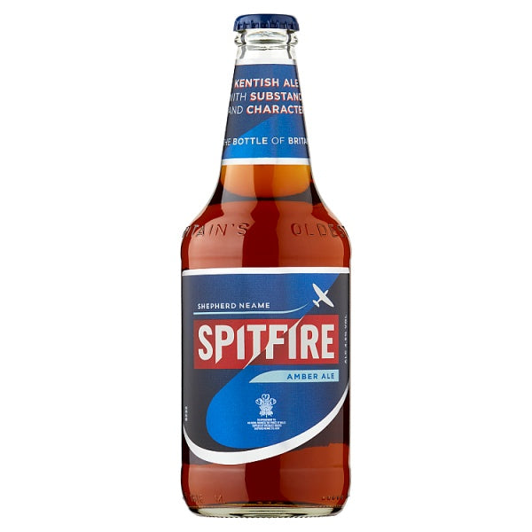 Shepherd Neame Spitfire Premium Amber Ale 500ml, Case of 8 Shepherd Neame