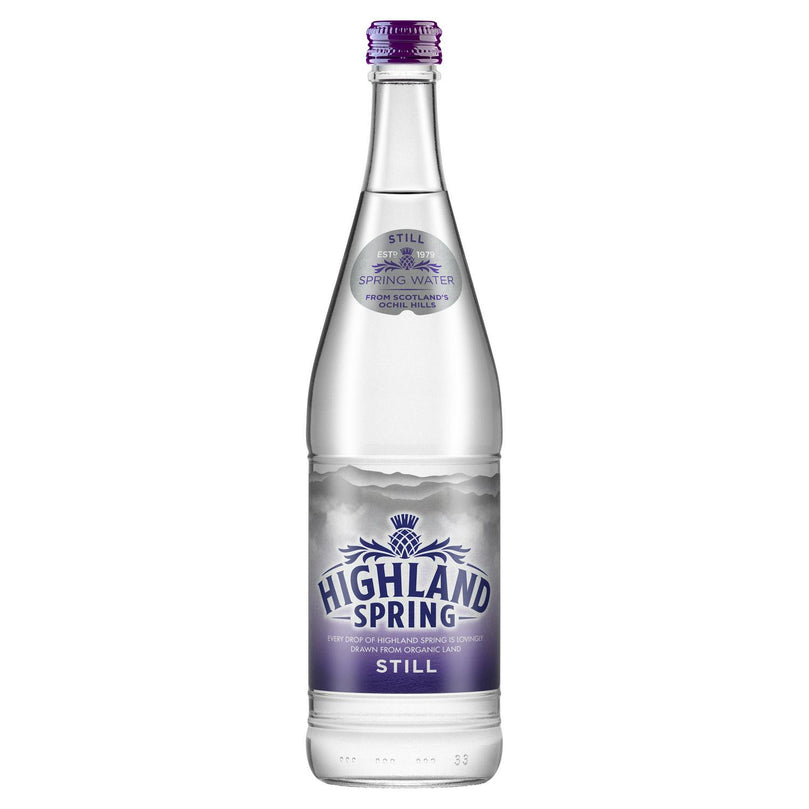 Highland Spring Still Spring Water 750ml , Case of 12 Highland Spring