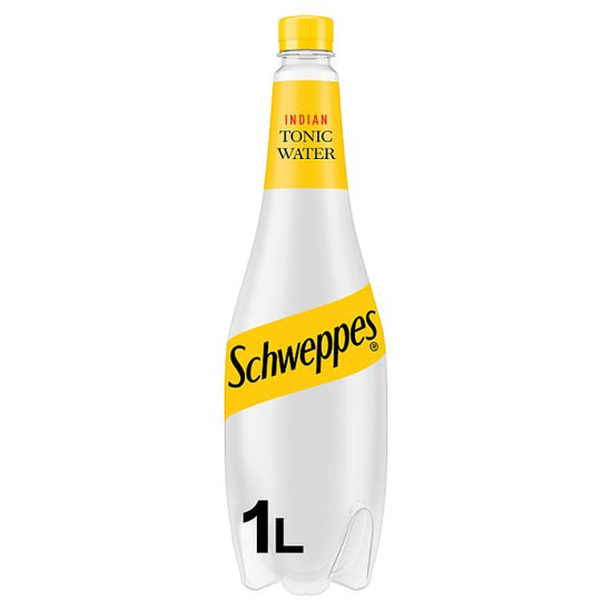 Schweppes Tonic Water 1L, Case of 6 British Hypermarket-uk Schweppes