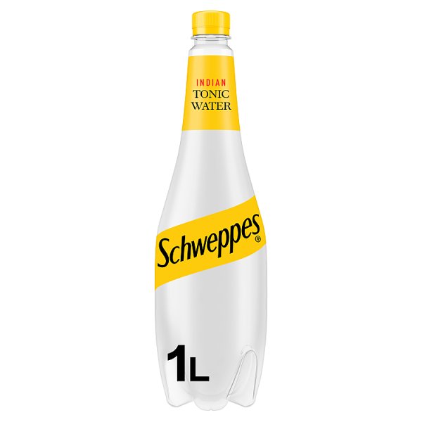 Schweppes Tonic Water 1L, Case of 6 British Hypermarket-uk Schweppes