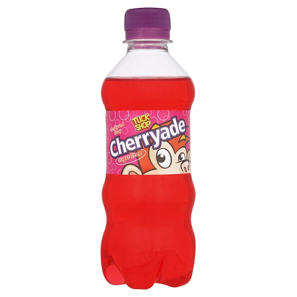 Tuck Shop Cherryade Sugar Free 330ml, Case of 12 Tuck Shop