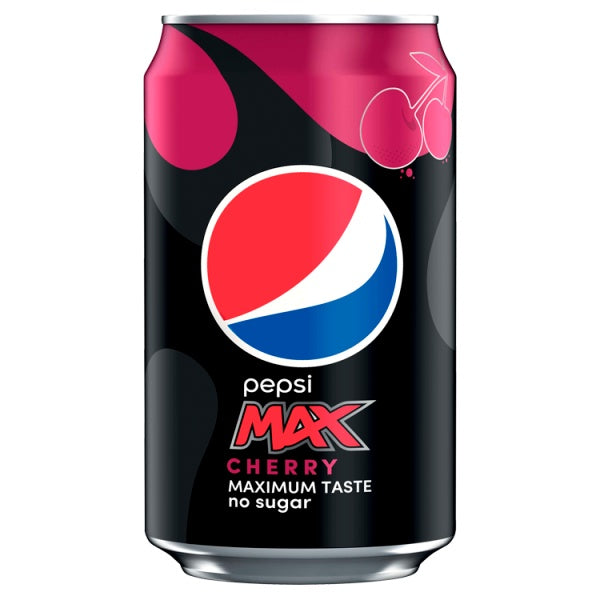 Pepsi Max Cherry Cola 24 x 330ml Pepsi