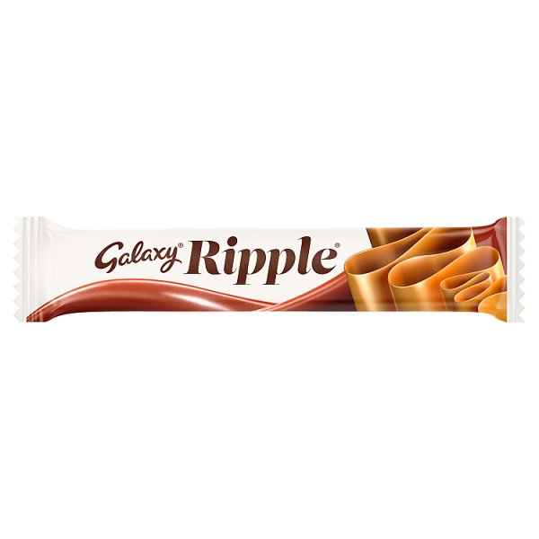 Galaxy Ripple Chocolate Bar 33g, Case of 36 Galaxy