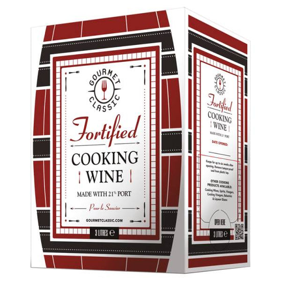 Gourmet Classic Fortified Cooking Wine Made with 21% Port 3 Litres Gourmet Classic