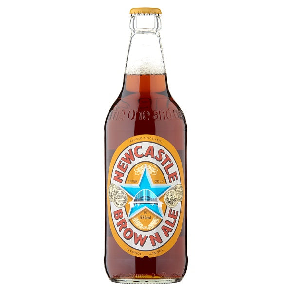 Newcastle Brown Ale 550ml Bottle, Case of 12 Newcastle Brown Ale