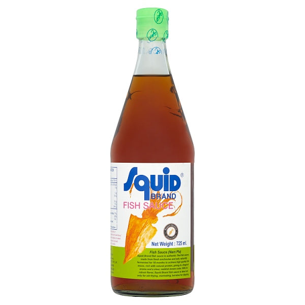 Squid Brand Fish Sauce 725ml, Case of 12 Squid Brand