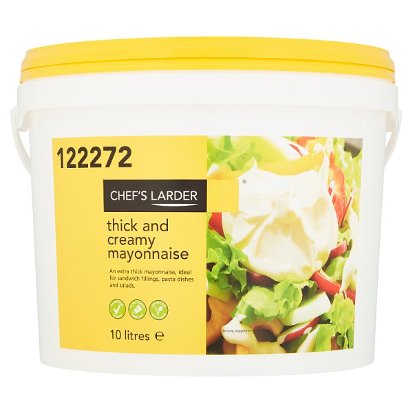 Chef's Larder Thick and Creamy Mayonnaise 10 Litres Chef's Larder