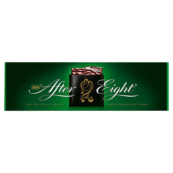 After Eight Dark Mint Chocolate Carton Box 300g, Case of 18 After Eight
