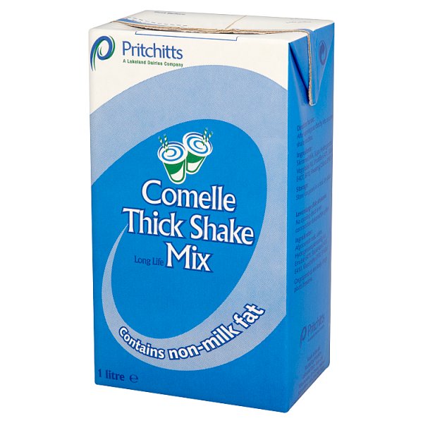 Comelle Thick Shake Long Life Mix 1 Litre, Case of 12 Comelle