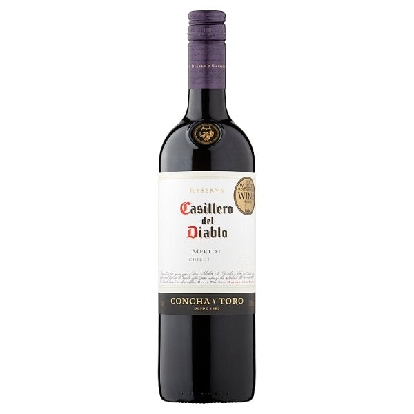Casillero del Diablo Merlot 75cl, Case of 6 Casillero del Diablo