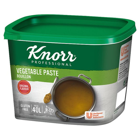 Knorr Professional Vegetable Paste Bouillon 1kg, Case of 2 Knorr