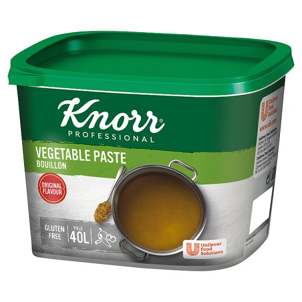 Knorr Professional Vegetable Paste Bouillon 1kg, Case of 2 Knorr