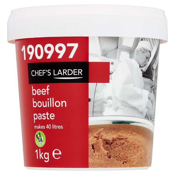 Chef's Larder Beef Bouillon Paste 1kg, Case of 2 Chef's Larder