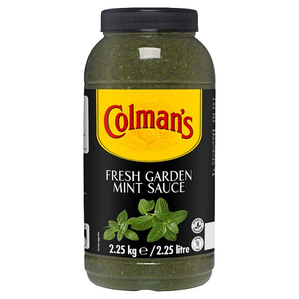 Colman's Fresh Garden Mint Sauce 2.25L, Case of 2 Colman's
