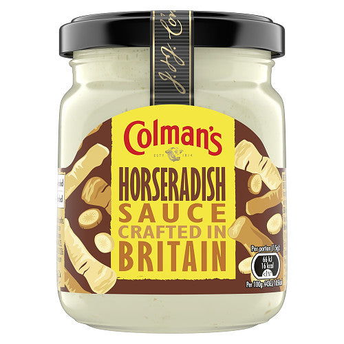 Colman's Horseradish Sauce 136g, Case of 8 Colman's