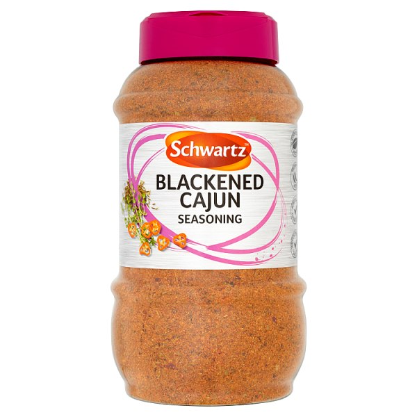 Schwartz Blackened Cajun Seasoning 550g, Case of 6 Schwartz