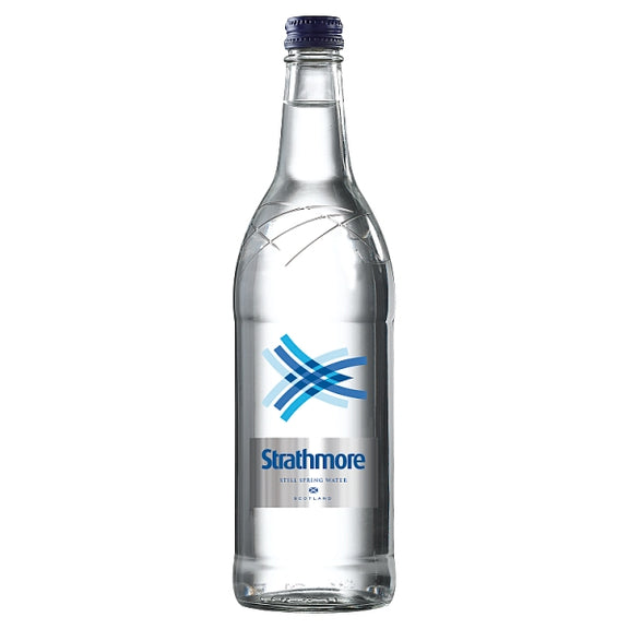 Strathmore Still Spring Water 750ml Glass Bottle, Case of 12 Water ...