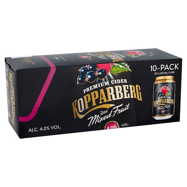 Kopparberg Premium Cider with Mixed Fruit 10 x 330ml Kopparberg