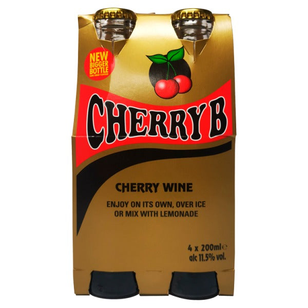 Cherry B Cherry Wine 200ml, Case of 6 Cherry B
