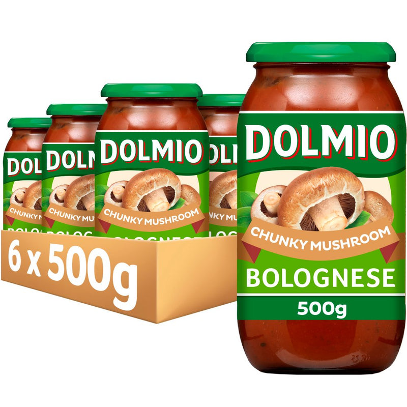 Dolmio Bolognese Pasta Sauce 500g [PM1.99 ], Case of 6 Dolmio