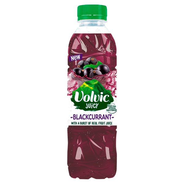 Volvic Juiced Blackcurrant, Case of 12 Volvic