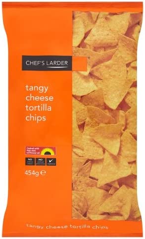 Chef's Larder Lightly Salted Tortilla Chips, Case of 6 Chef's Larder