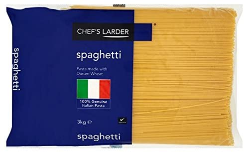 Chef's Larder Spaghetti 3kg, Case of 4 Chef's Larder