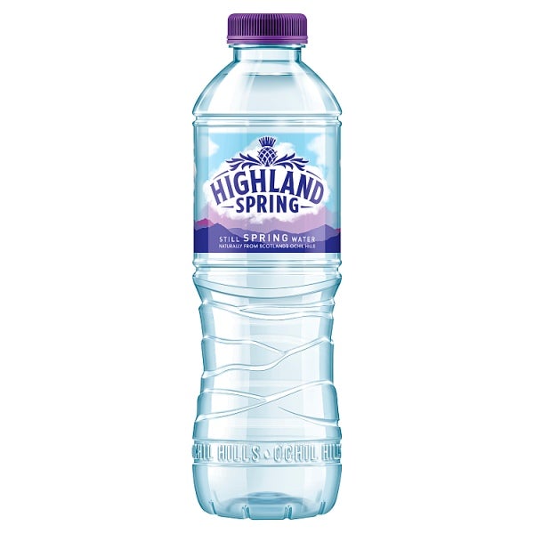 Highland Spring Still Spring Water 24 x 500ml, Case of 24 Highland Spring