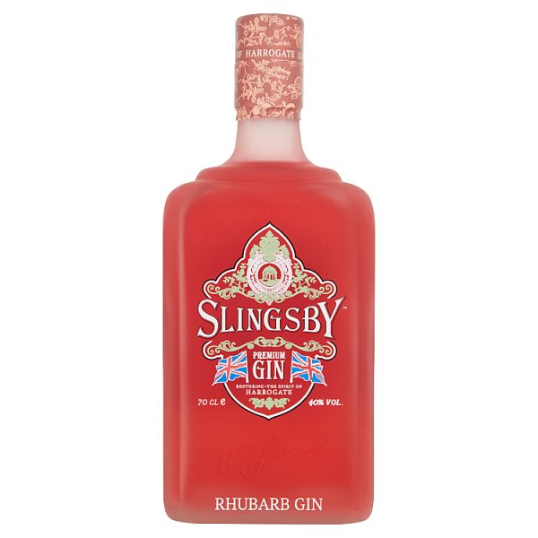 Slingsby Premium Gin Rhubarb 70cl, Case of 6 British Hypermarket-uk Slingsby